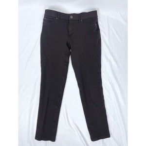 Chico’s So Slimming Women Size 00 Brown Pants Straight Legs Stretchy
